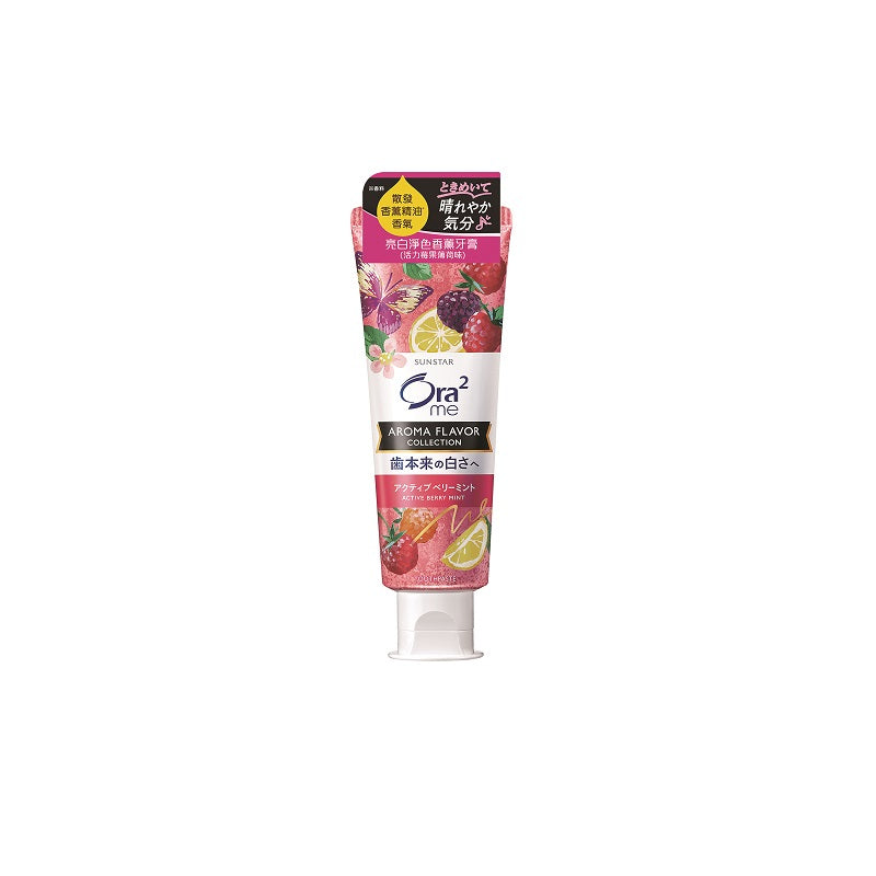 Sunstar Ora2 Me Aroma Flavour Collection Paste Active Berry Mint 130G