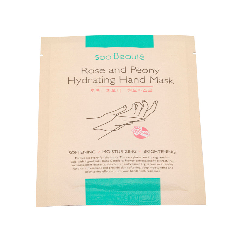 Soo Beauté Rose & Peony Hydrating Hand Mask 18ML