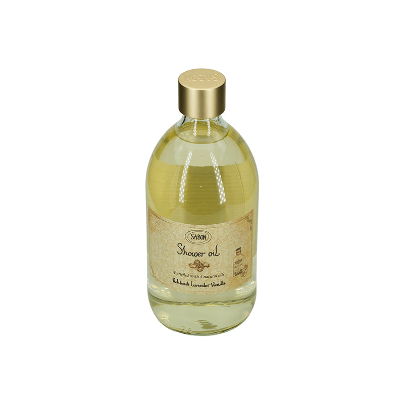Sabon Shower Oil Patchouli Lavender Vanilla 500ML – Sasa Global eShop