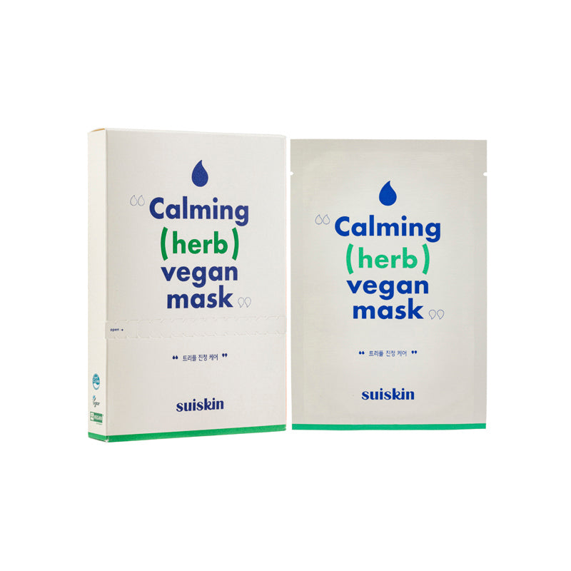 Suiskin Calming Herb Vegan Mask 5PCS | Sasa Global eShop