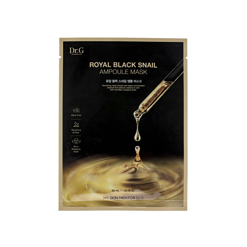 Dr.G Royal Black Snail Mask 10PCS