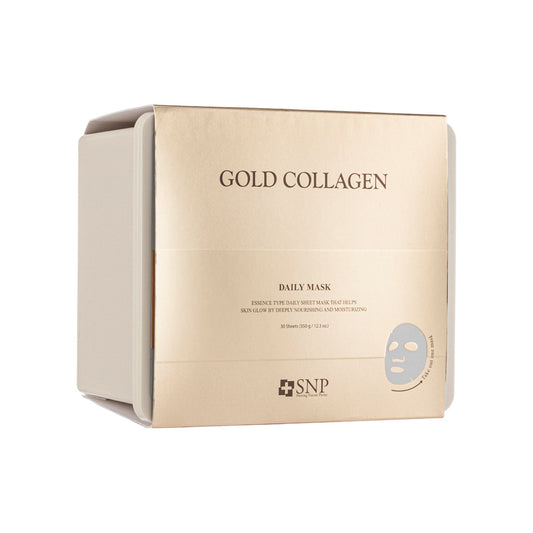 Snp Gold Collagen Daily Mask 30PCS