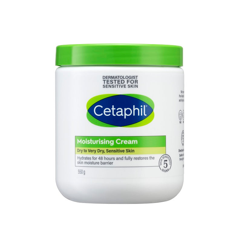 Cetaphil Moisturizing Cream Eco-Friendly Boxless Edition 550G | Sasa Global eShop