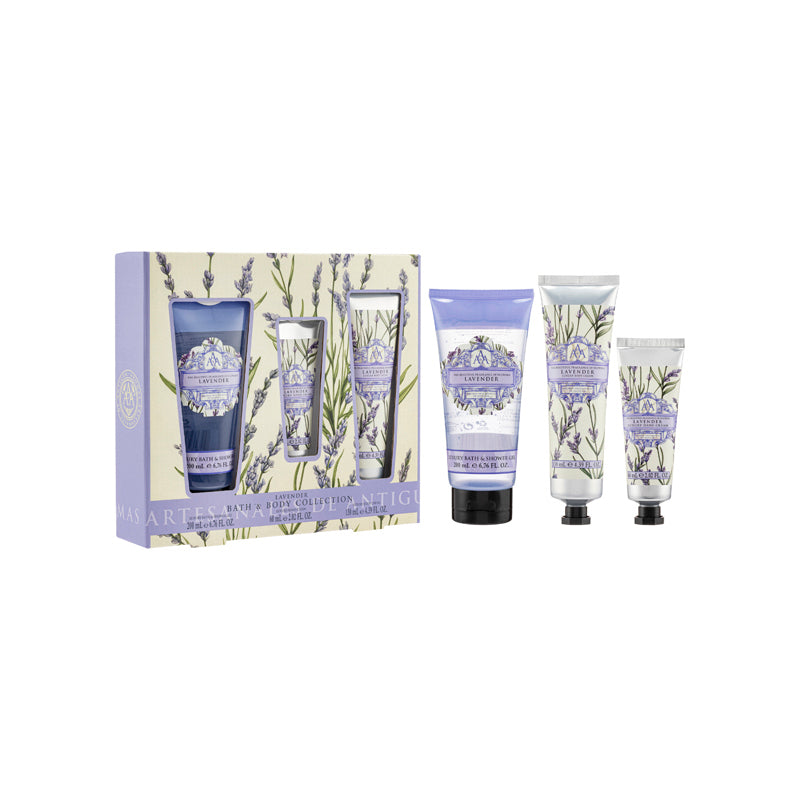 Aromas Artesanales De Antigua Bath & Body Collection Lavender 3PCS