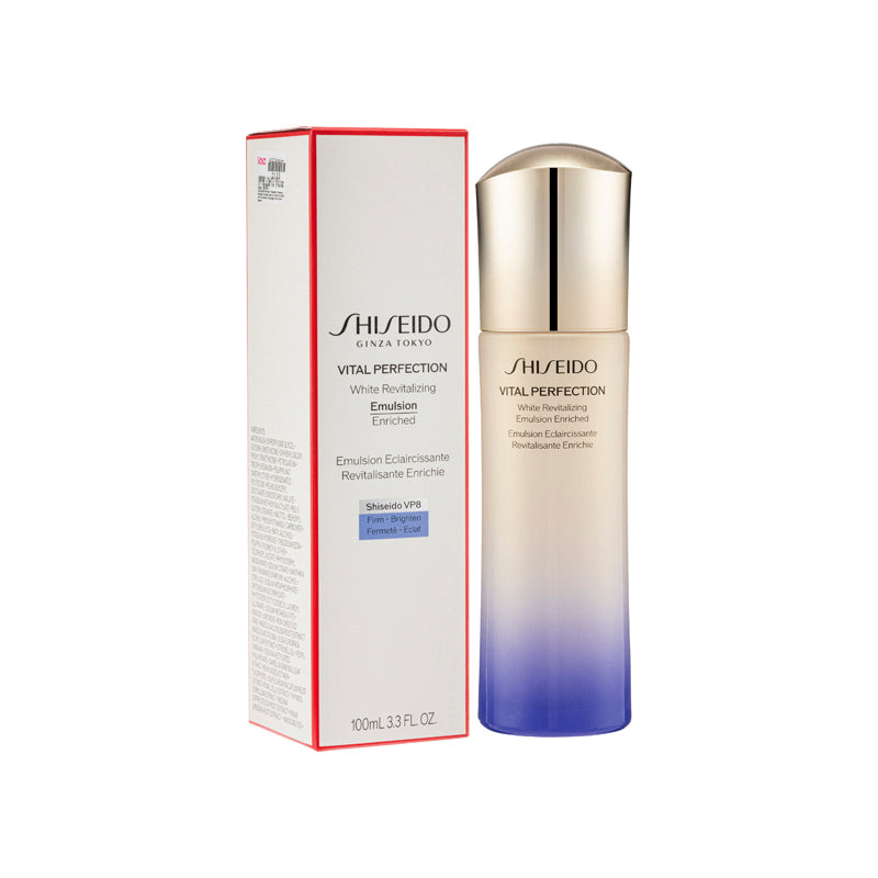 Shiseido Vital Perfection White Revitalizing Emulsion Enriched 100ML | Sasa Global eShop