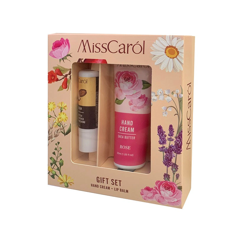 Miss Carol Hands & Lip Gift Set A  2PCS