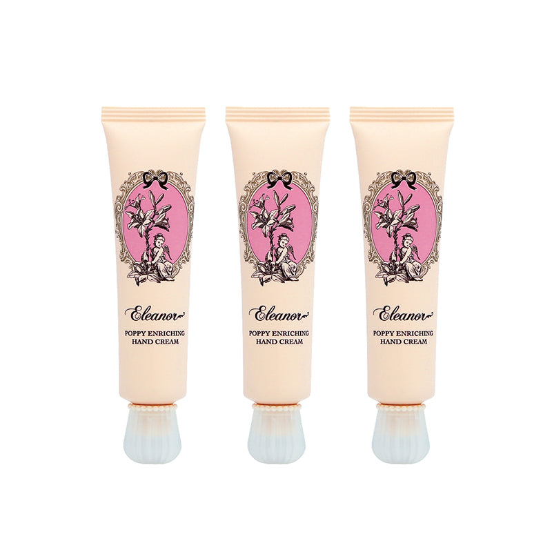 Eleanor Poppy Enriching Hand Cream Set 3PCS | Sasa Global eShop