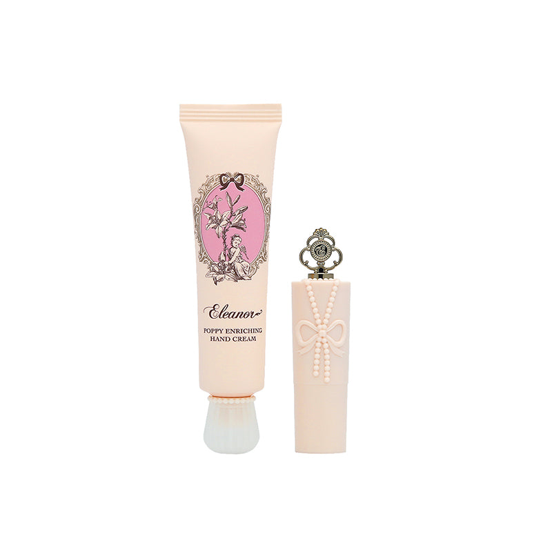 Eleanor Poppy Hand Cream And Rose Lip Treatment Set 2PCS | Sasa Global eShop