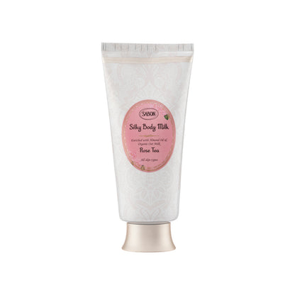 Sabon Silky Body Milk Tube Rose Tea 200ML | Sasa Global eShop