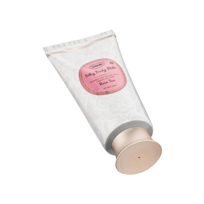 Sabon Silky Body Milk Tube Rose Tea 200ML | Sasa Global eShop