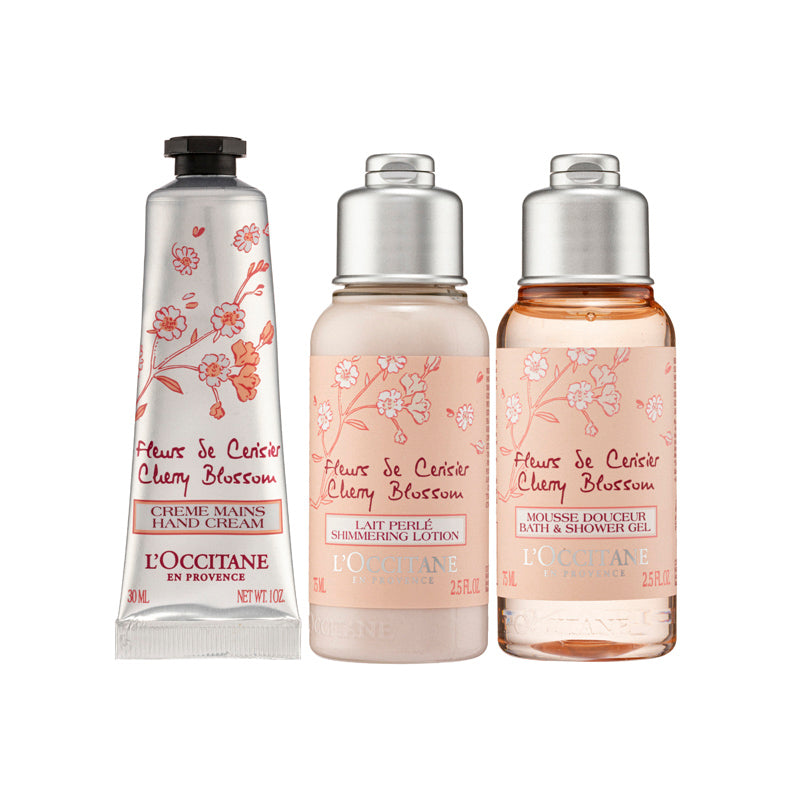 L'Occitane Cherry Blossom Body Care Set 3PCS – Sasa Global eShop