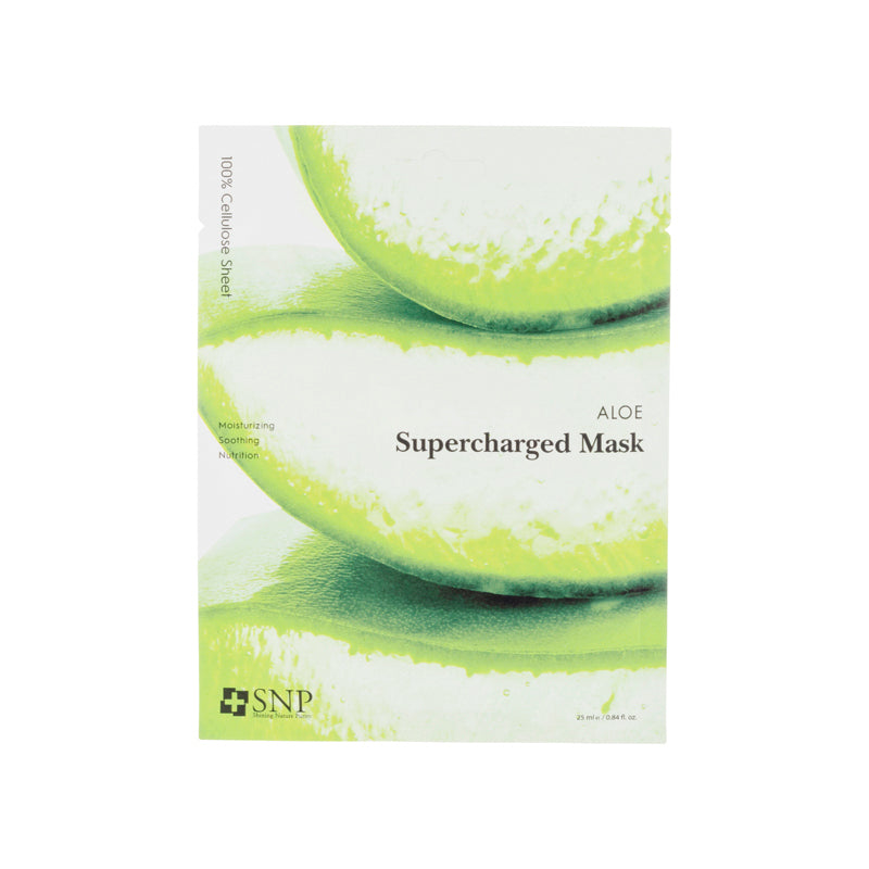 Snp Aloe Supercharged Mask 10PCS | Sasa Global eShop