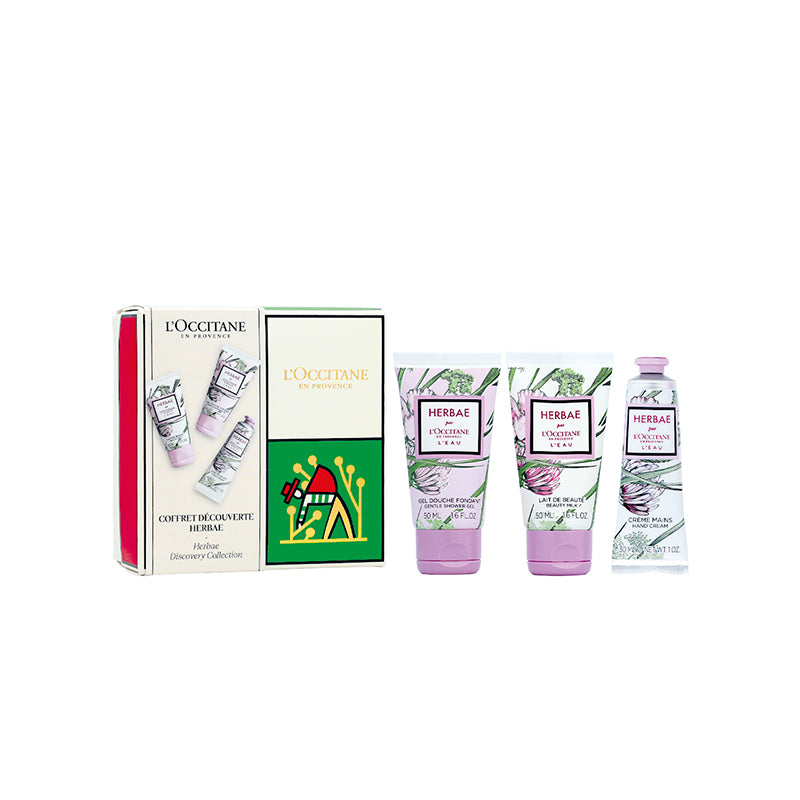 L'Occitane Herbae L'Eau Body Care Mini Set 3PCS | Sasa Global eShop