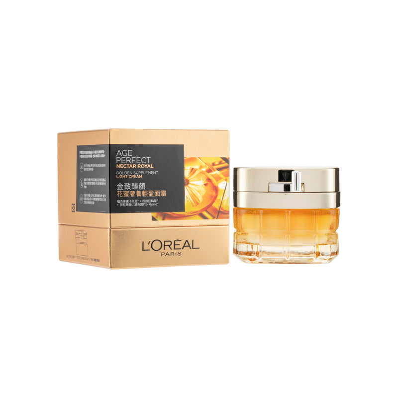 L'Oreal Paris Age Perfect Nectar Royal Golden Supplement Light Cream 60ML | Sasa Global eShop